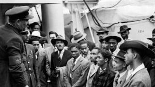 Империя Windrush около 1948 года