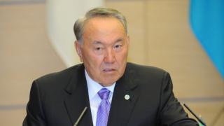 Қозоғистон Президенти Нурсултон Назарбоев.