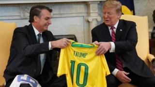 Trump y Bolsonaro