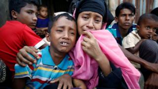 Bangladeshga o'tgan rohinga qochqinlari