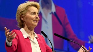 European Commission president-elect Ursula von der Leyen, 20 November 2019