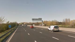 Junction 39 M1 motorway