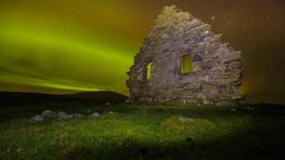 Lights at Dunrossness
