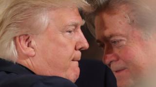 Trump y Bannon