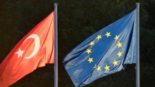 Türk ve AB Bayrağı