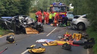 The crash