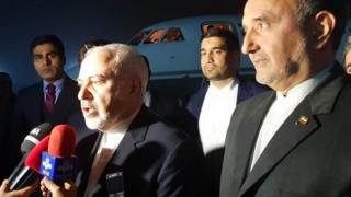 وزیر خارجه ایران برای دیدار با مقام های پاکستانی وارد اسلام آباد شده است