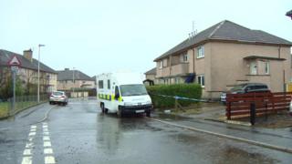 Police at scene