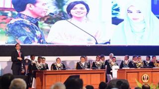 Presiden Jokowi di Dies Natalis Unpad