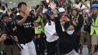 Demonstrasi di Hong Kong
