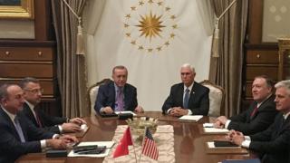 بنس وأردوغان