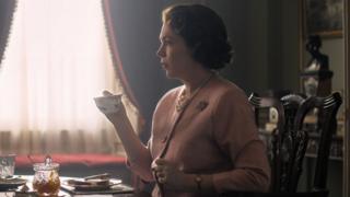 Olivia Colman as The Queen in series three of The Crown