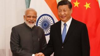 नरेंद्र मोदी और शी जिनपिंग