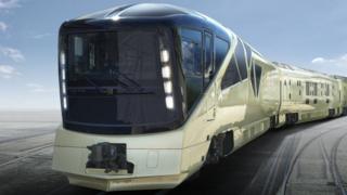 Trem de luxo japonês