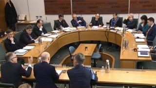Commons Treasury Committee in session