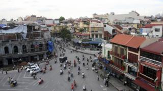 Trung tâm Hà Nội được xây dựng lại - ảnh chụp năm 2007