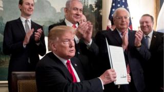 Trump ve Binyamin Netanyahu