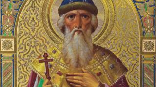 Vladimir the Great - oil on wood panel