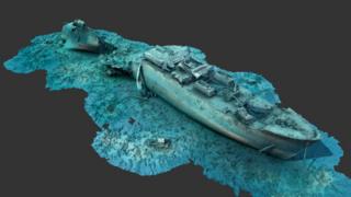 3D ship image