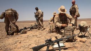 Американские военные в Иордании