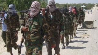 al Shabaab fighters inside Somalia