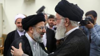 خامنه ای و رئیسی