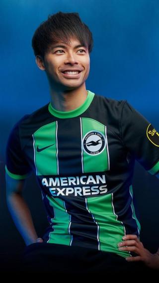 Brighton's new away kit