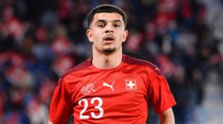 Switzerland international Zeki Amdouni during the UEFA European Under-21 Championships