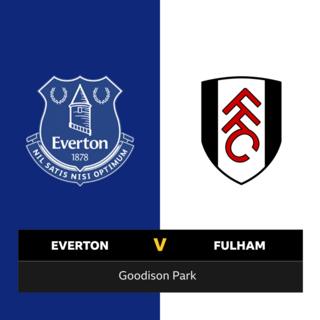 Everton v Fulham graphic