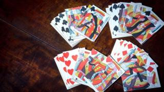 Playing cards used by King Charles II