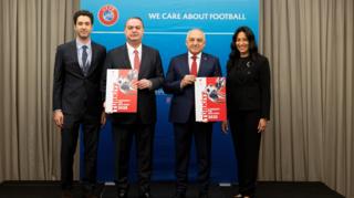 Türkiye Futbol Federasyonu temsilcileri 