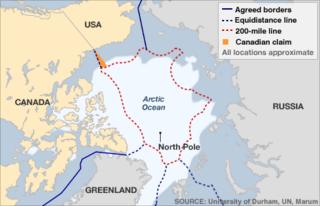 US-Canada Arctic border dispute key to maritime riches - BBC News