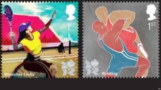 Olympic stamps from the Royal Mail