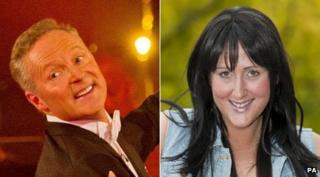 Rory Bremner and Sami Brookes