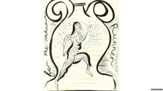 For The Unknown Runner by Chris Ofili