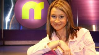 BBC news presenter Ellie Crisell