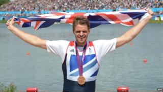 British rower Alan Campbell