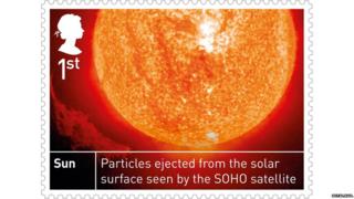 Stamp of the sun