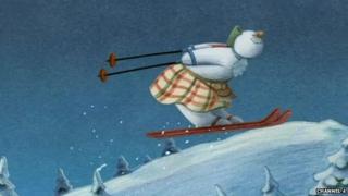 Screenshot from The Snowman and the Snowdog