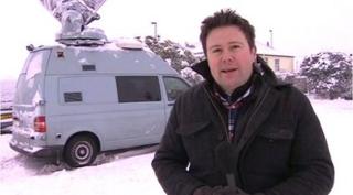 The BBC's Jon Kay in Somerset