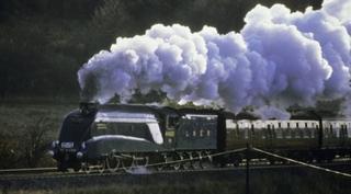 Mallard steam train