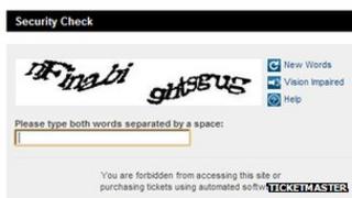 Ticketmaster dumps 'hated' Captcha verification system - BBC News