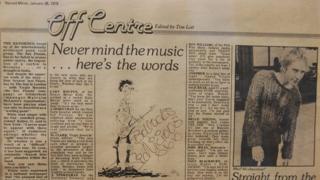 Sex Pistols 'took over my house' - BBC News