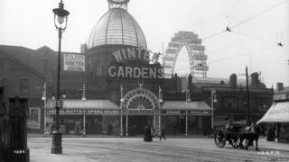 In pictures: 135 years of Blackpool Winter Gardens - BBC News