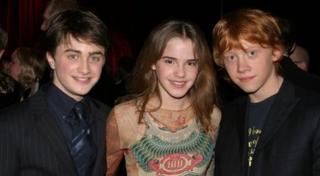 The cast of Harry Potter