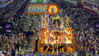 Rio Carnival samba parade