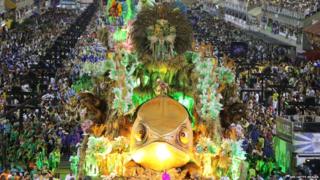Rio Carnival samba parade