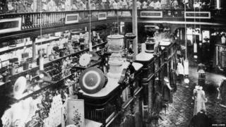 John Lewis marks 150 years since first store opened - BBC News