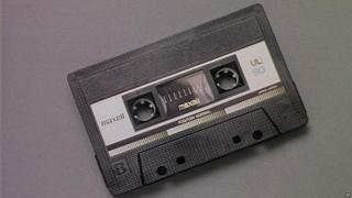 In the 1970's cassette tapes were widely used to record and listen to music. They used magnetic tape, and the music played through from left to right. Once one side was done, you flipped it over for more songs on the other.