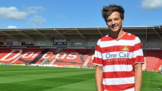 One Direction's Louis Tomlinson Doncaster Rovers